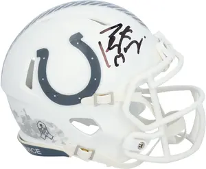 Peyton Manning Indianapolis Colts Autographed Riddell 2024 Salute To Service Speed Mini Helmet - Fanatics Authentic Certified