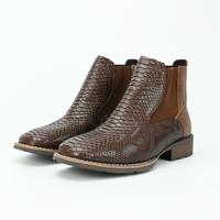 Crocodile pattern - brown