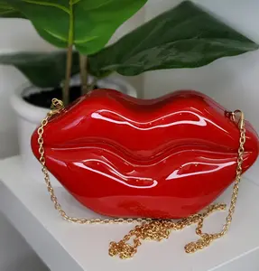 Kiss fashion chain shoulder crossbody handbags