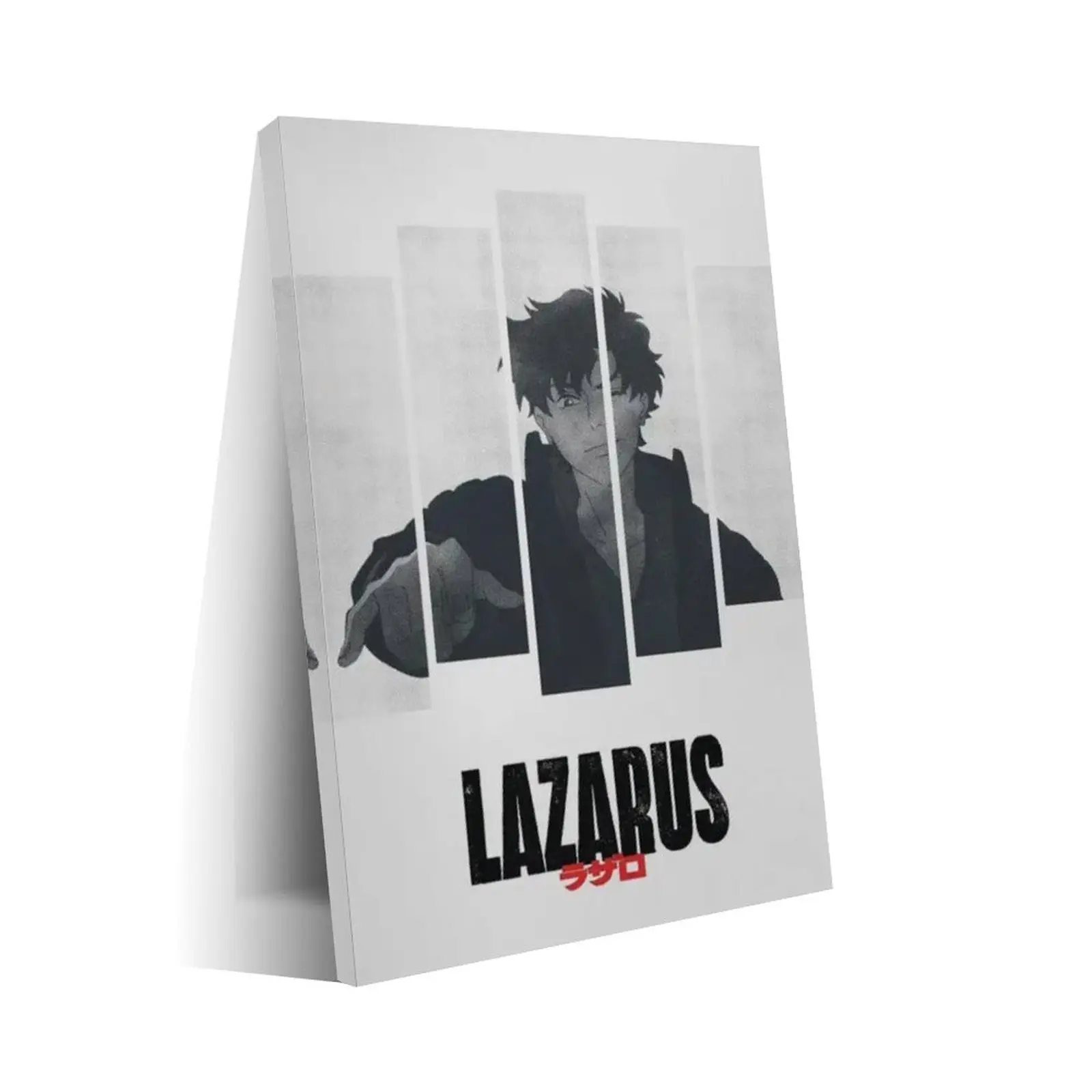 Japanese Anime Lazarus Poster & Canvas Print - Eco-Friendly, Odourless, UV Protected, Sun Protection, Waterproof, Fade Resistant, Multi-Size (8x12in,16x24in(40x60cm),20x30in(50x75cm),24x36in), Framed/Unframed Wall Art for Bedroom, Living Room, Office, Roo