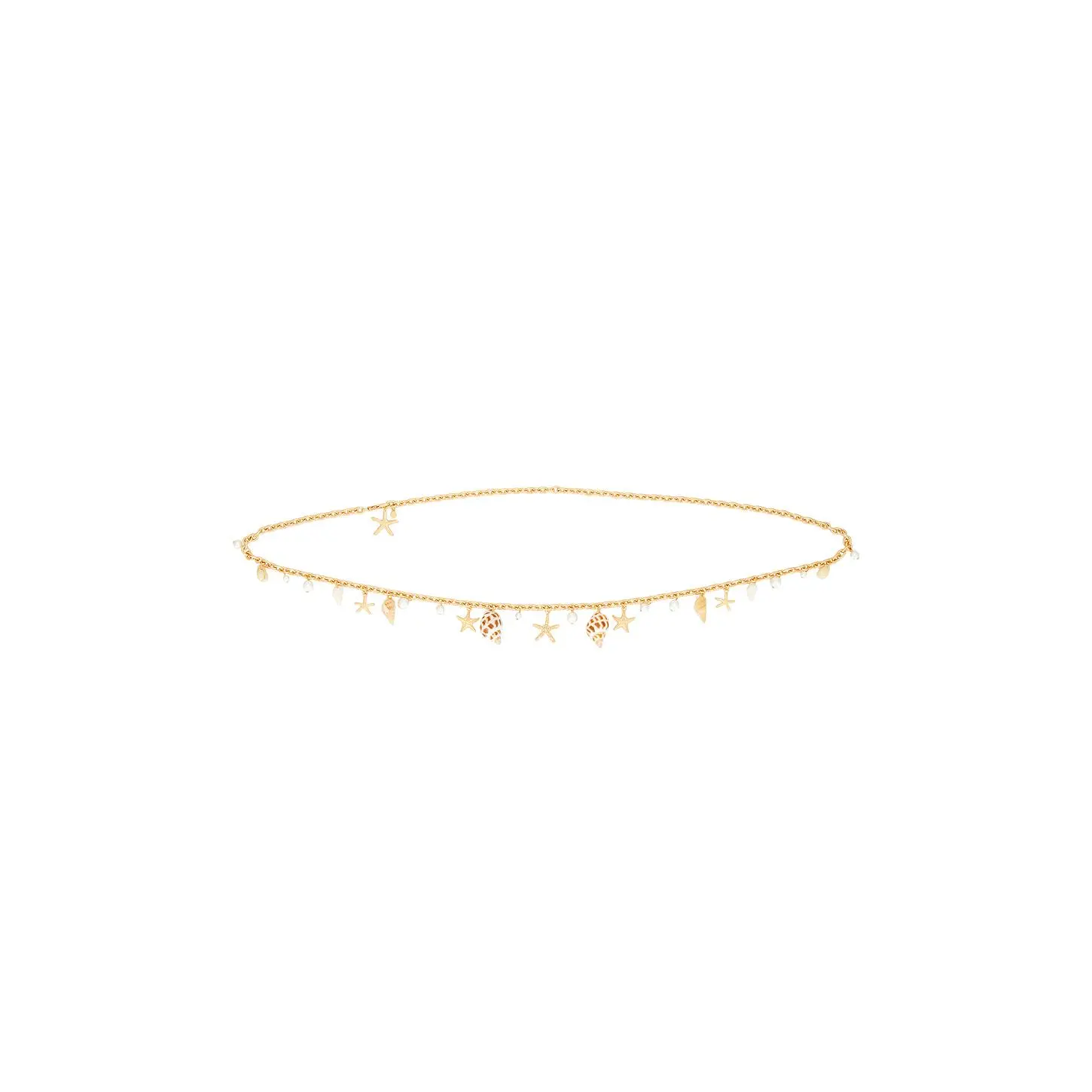 Ettika Coastal Treasure Belt in Gold
