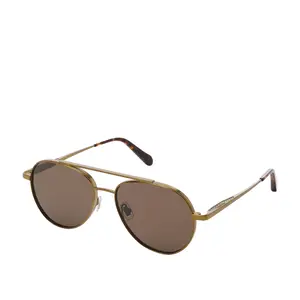 Fossil Men's Tye Pilot Sunglasses