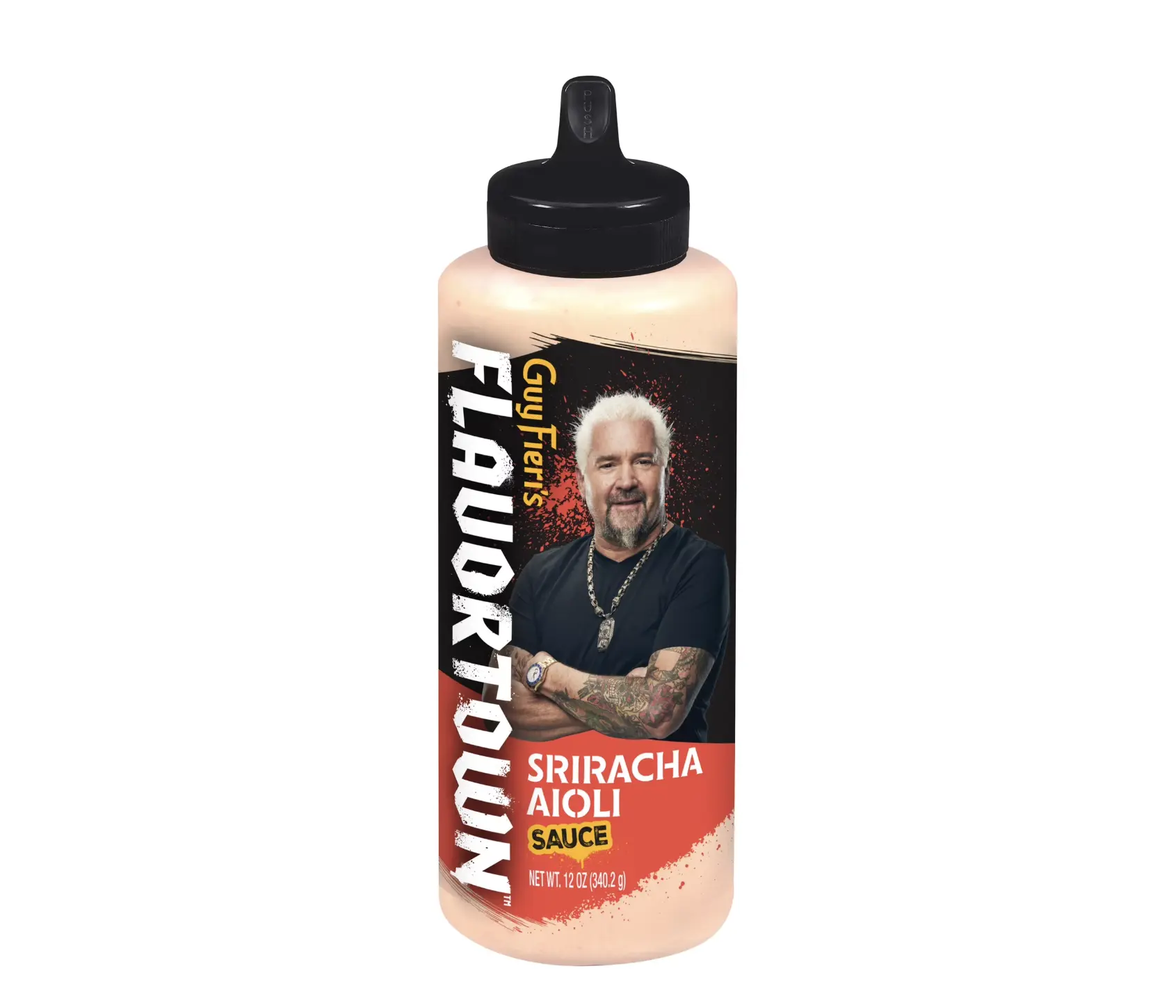Flavortown Sriracha Aioli Sauce 12 oz - Delicious flavor for all your cooking needs