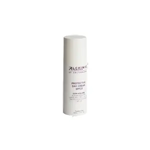 Protective Day Cream SPF 23 | Anti-Aging Moisturizer + Sunscreen | Organic Edelweiss & Vitamins C + E | Broad Spectrum Protection | All Skin Types
