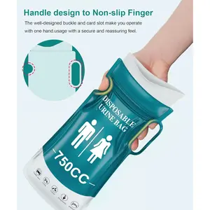Convenient Disposable Urine Bag - Your On-the-Go Solution