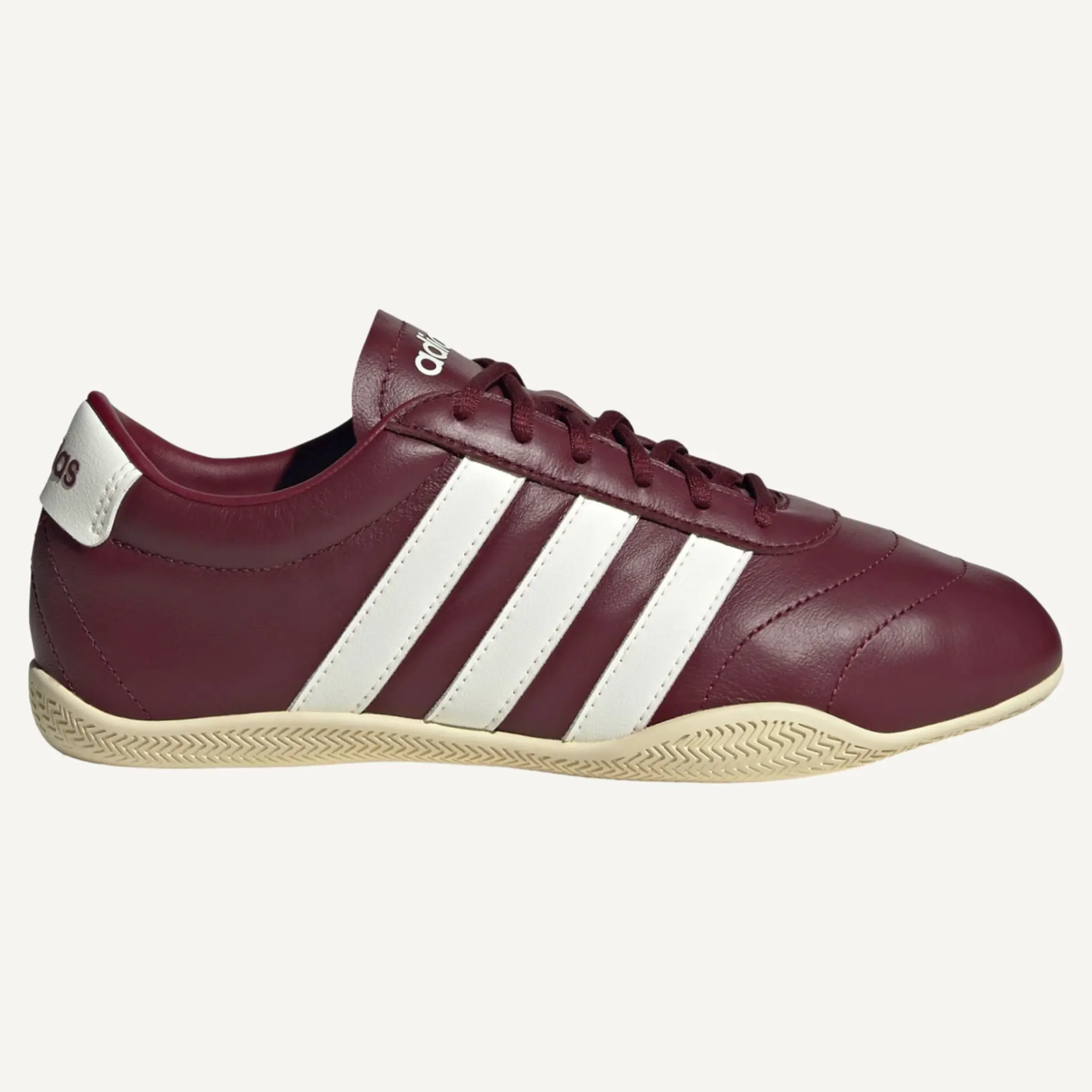 Adidas Women's Red Grand Court Lo Sneakers, JQ7242