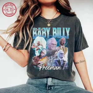 [Sale off up to 50%] Uncle Baby Billy Comffort ColorShirt, The Righteous Gemstones Movie, Misbehavin Tour T-Shirt, Vintage Baby Billy 90s Shirts