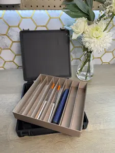 The Vault - Large Peptide Storage Case PENS - High Quality Insulin Case with Secure Slots for Peptide Pens and Pokers - Ideal for Travel and Storage Boxes Vial Organization Matte Organizer Box