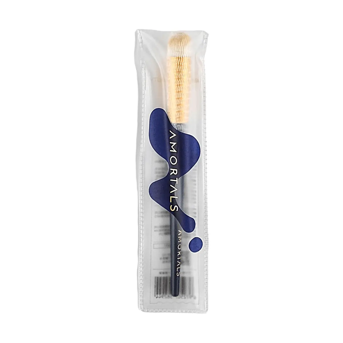 AMORTALS 270 Angled Concealer Brush - Precision Coverage, Non-Absorbent Makeup Tool