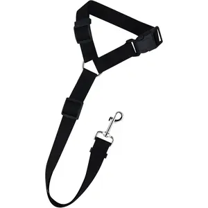 Adjustable Dog Car Seat Belt  Elastic Buffer Lead | Nylon Travel Restraint for Small, Medium & Large Dogs