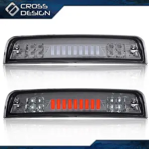 CROSSDESIGN 3D LED Truck Tail Brake Light Cargo Lamp Fit For 2009-2017 RAM 1500 2500 3500