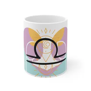 Libra Zodiac Ceramic Mug 11oz