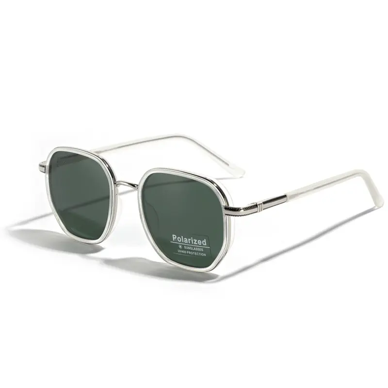 Simple Polarized Sunglasses for Men, Trendy Casual Sunglasses Sunglasses for Women, New Fashion Modern Travel Accessories for Outdoor Sun Protection, Summer Sunglasses, Lightweight Durable Sunglasses