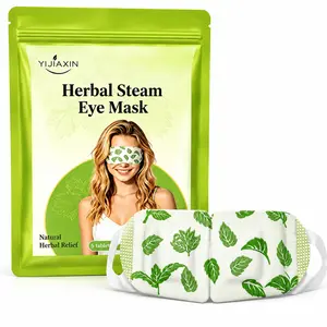 Herbal Steam Eye Mask – Relaxing Eye Mask for Stress Relief, Tired Eyes, Sleep, Puffy Eyes, Dark Circles, Disposable, Soothing Spa Therapy, 5 PackDeep Pressure Relaxation oft Comfortable Light Blocking Eye Mask for Trave Eye Mask for Better Sleep,