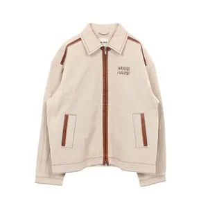 Pre-owned miu miu Cotton Small Leather Goods Jacket