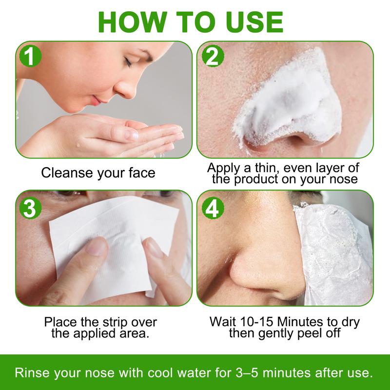Masaigge Blackhead Nose Mask 30g, Deep Cleansing Peel-Off Mask, Removes Blackheads & Pores, Skin Care Treatment, Made in China, Nose Strips