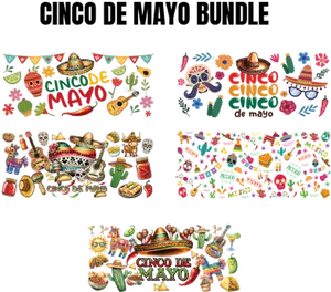 CINCO DE MAYO UV DTF BUNDLE