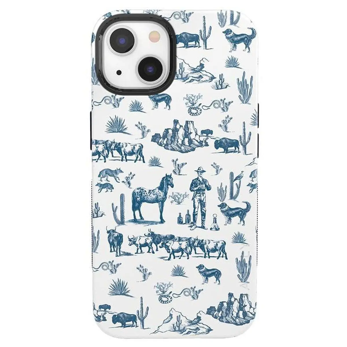 Casely iPhone 13 Case | Wild West Adventure | Desert | Bold Protective Design | Compatible with MagSafe