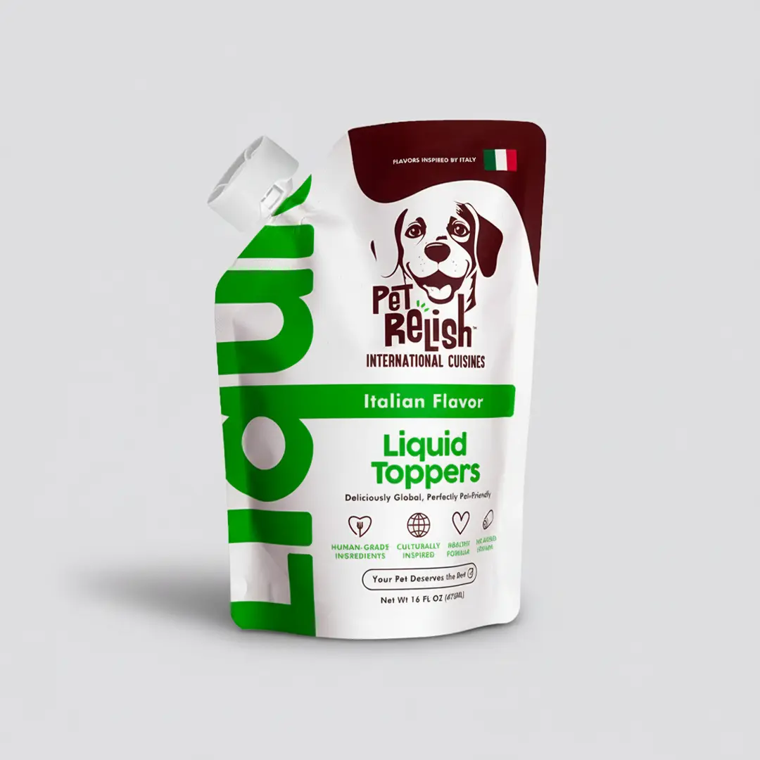 Pet Relish™ Italian Flavor – Liquid Dog Food Topper