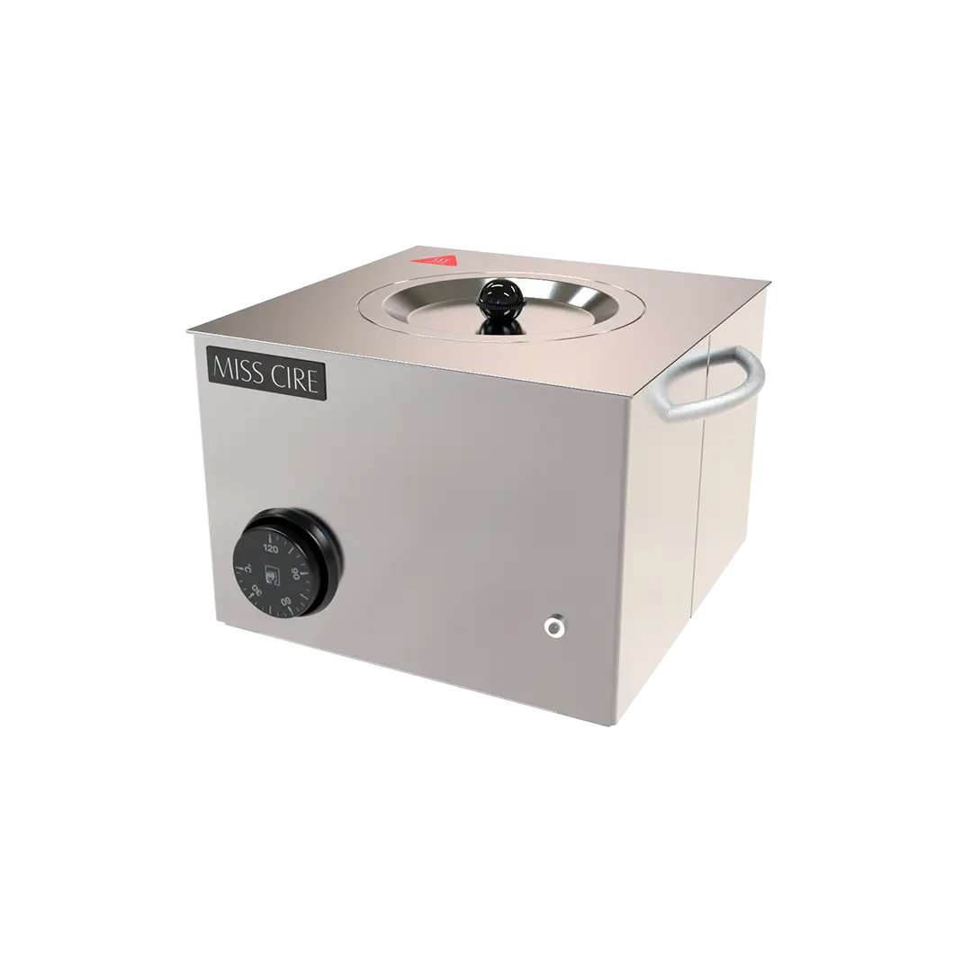 Medium Stainless Steel Hard Wax Warmer - 2.2 Lb