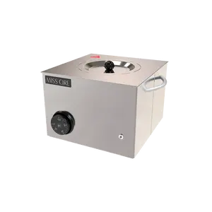 Medium Stainless Steel Hard Wax Warmer - 2.2 Lb