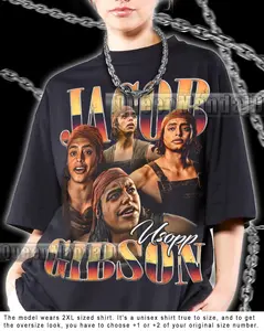 Jacob Gibson Usopp 90s Retro Fan T-Shirt PK79