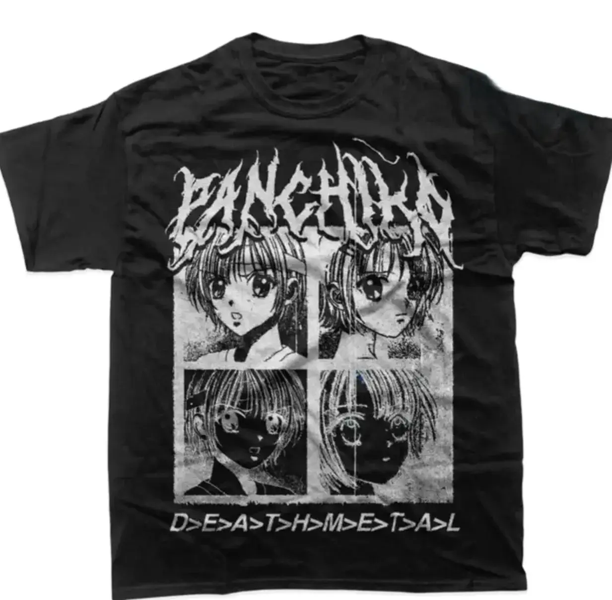 Vintage  y2k T-Shirt Panchiko Shirt, Panchiko Tee, Panchiko Merchandise, Panchiko Death Metal- Vintage y2k tshirt - Menswear Top