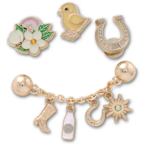 Crocs Jibbitz Florence by Mills Shoe Charms 5-Pack