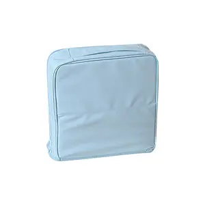 Insta-Worthy 3D Makeup Organizer |     Multi-Layer Standing Cosmetic Bag, Large Capacity Travel Toiletry Case & Pencil Pouch, Chic & Functional