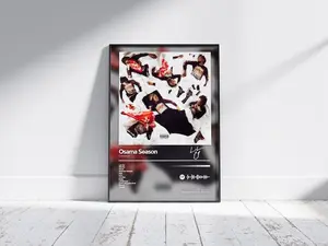 Osamason Poster - Album Wall Cover Art - Minimal Wall Arts - Dorm Room Decor - Music Lover Gift - Lil O, Flex Musix