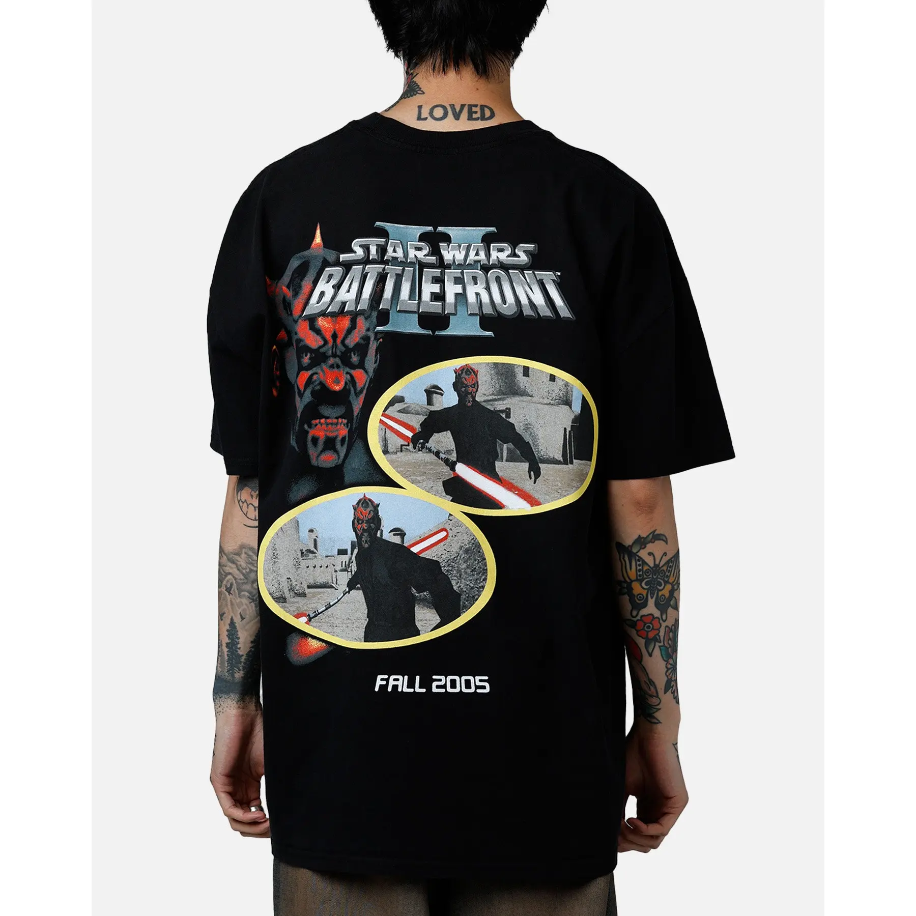 73Studio Star Wars Darth Maul Battlefront II T-Shirt Black
