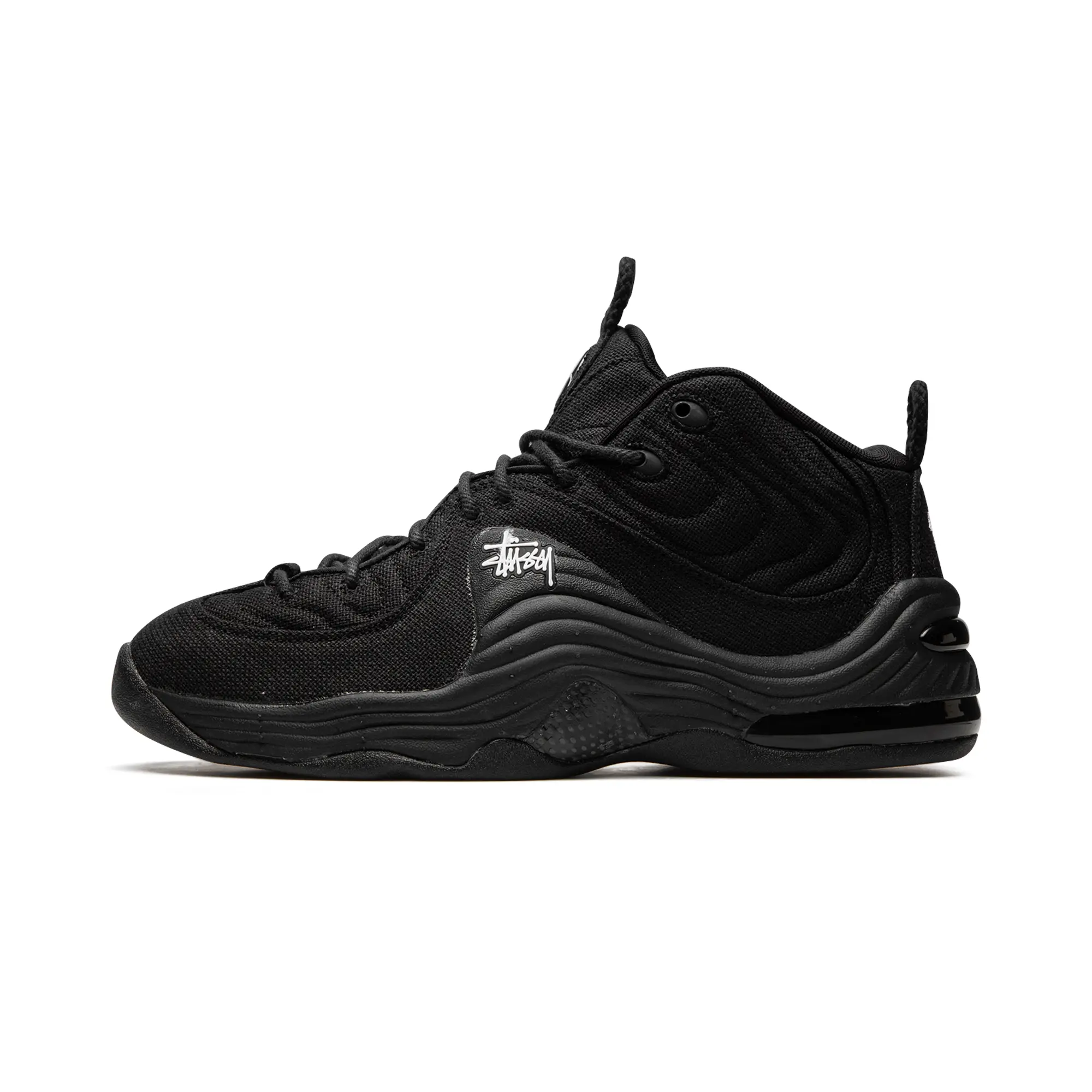 Stussy x Air Penny 2 "Triple Black" DQ5674 001