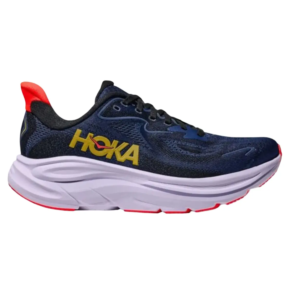 Hoka One One Clifton 10 Midnight Blue Starlight Glow Women's Fashion Shoes New