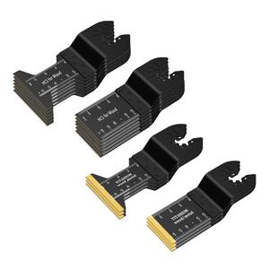 multi-functional cutting blades set, heavy duty titanium swing oscillating multi-blades saw blades set, quick installation & removal tool for woodworking, hardware power tools accessories, hardware, heavy duty