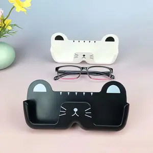 1pc No-Drill Eyeglass Storage Rack, Wall-Mounted Eyeglass Holder, Wall-Mounted Fashion Glasses Rack. Suitable for Home Bedside, Bathroom, Living Room, Home Decor, Bathroom Storage Rack, Universal for Cabinets. A Space-saving Solution