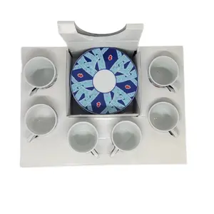 coffee set porcelain Turkish made 6 cups services