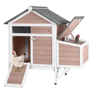 Aivituvin-AIR7020 Raised Backyard Hen House | Small Chicken House for 1-2 Chickens