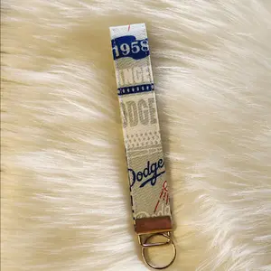 LA Blue Keychain Wristlet