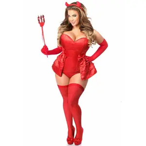 Lavish 5 PC Devilicious Corset Costume