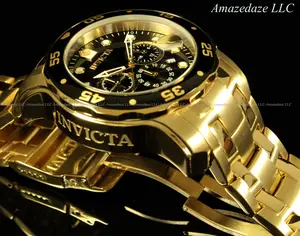 NEW Invicta Men's Pro Diver Scuba Chronograph Stainless Steel Black Dial Watch!! NEW Invicta Men's Pro Diver Scuba Chronograph Stainless Steel Black Dial Watch!!