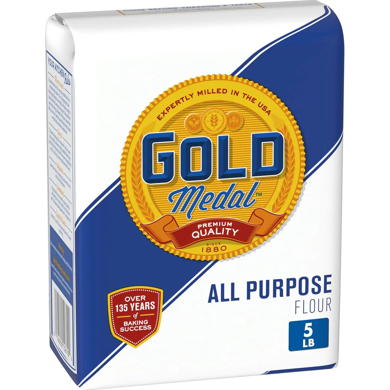 Purpose Flour, Baking Flour, 5 lb Bag