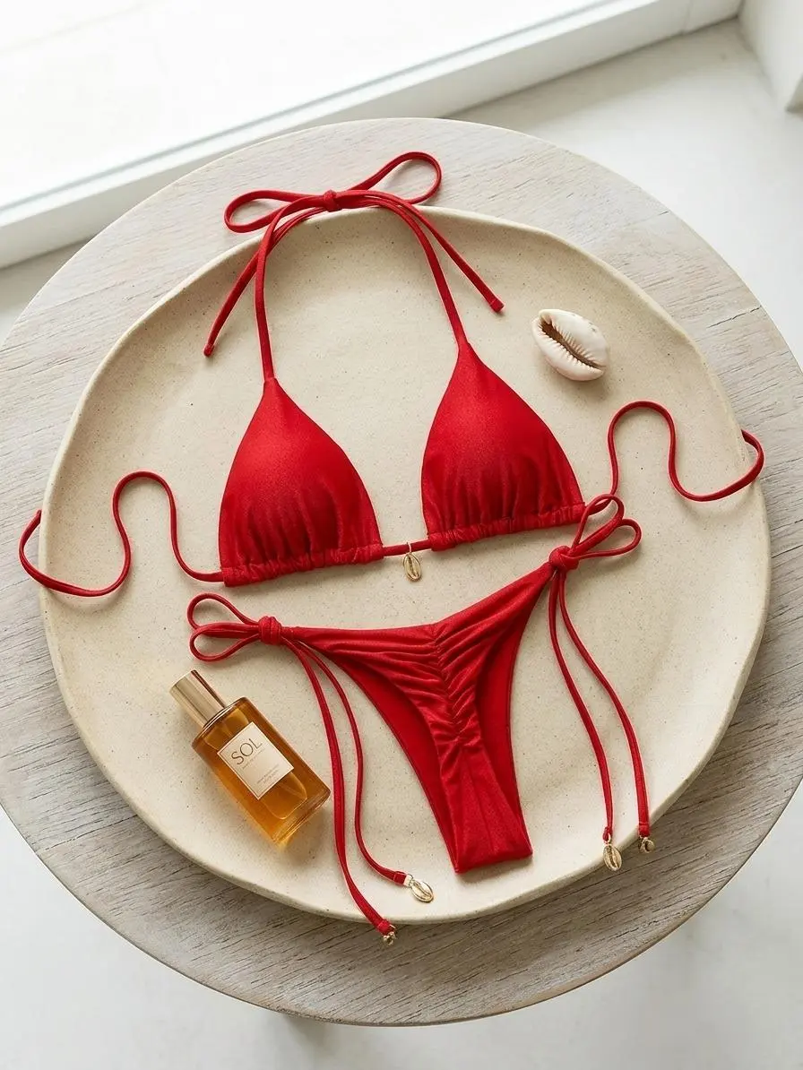 velvet bikini - TikTok Shop