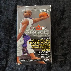 One Pack of 1999-2000 Fleer Force NBA Basketball Trading Cards