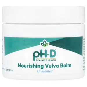 pH-D Feminine Health Nourishing Vulva Balm, Unscented, 2 oz (56.7 g)