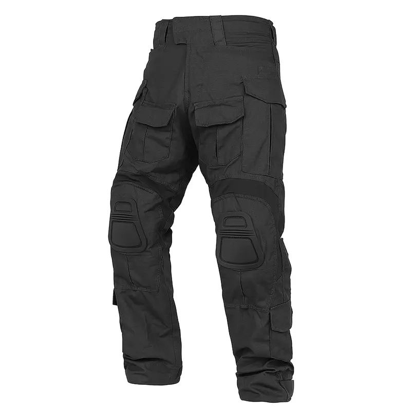 KRYDEX G3 Combat Training MAN Pants Tactical Cargo Trousers With Knee Pads Camouflage Clothing Outdoor Paintball Sport Gear Flexible Durable