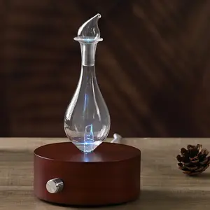 Professional grade essential oil diffuser, seven-color lamp adjustable aromatherapy machine, waterless diffuser, suitable for bedrooms, living rooms, offices