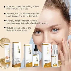 Three-Piece Bee Venom Care Set, Moisturizing Serum & Cream, Hydrating Skincare, Ideal Gift for Mother's Day