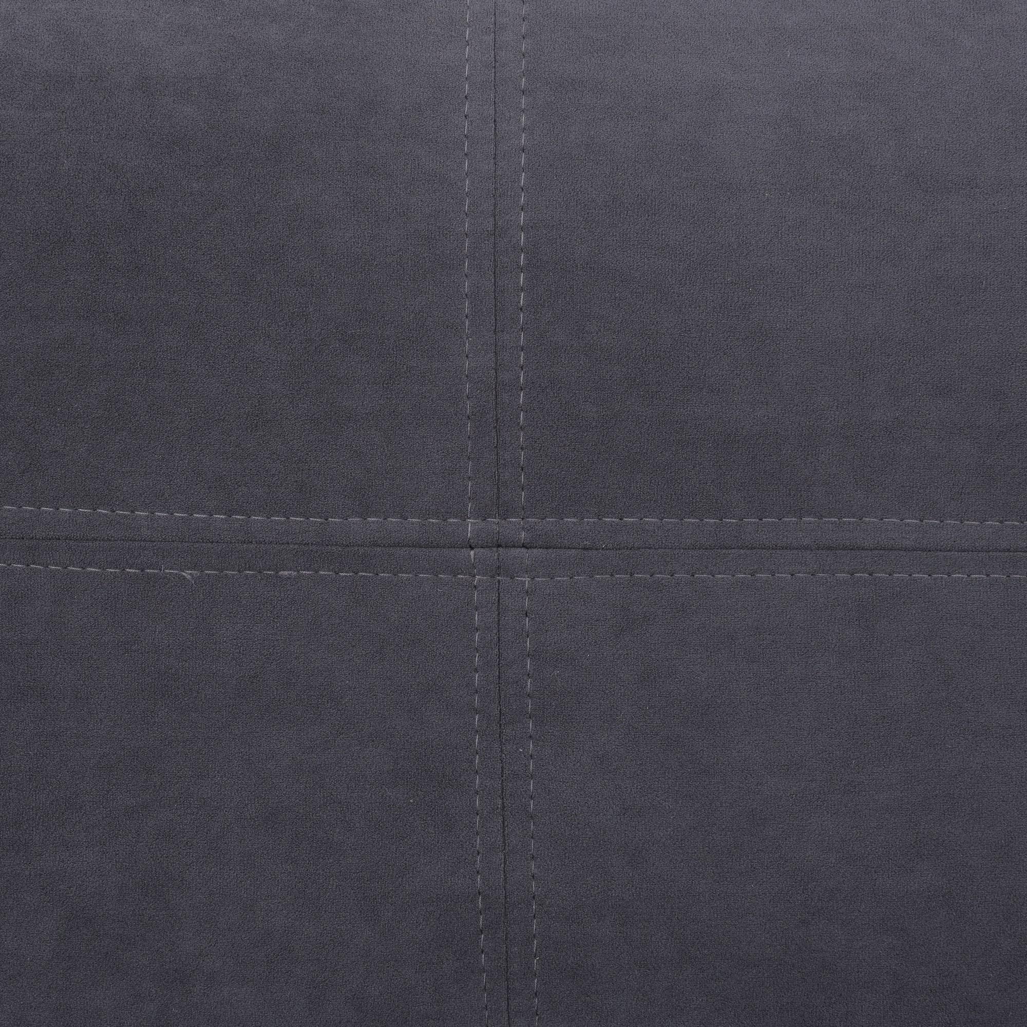 Dark Grey Cloud Soft Breathable Fluffy Fabric 2-Piece Sofa Set for Living Room, Modern Comfy Loveseat Furniture Set, Space Saving Home Decor Couch for Apartment Bedroom