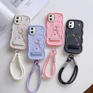 1 Piece G64 Fireworks Surprise Travel Ready Flexible Suitable For Moto G64 Phone Case Cover With Anti-Drop With Lanyard And Stand