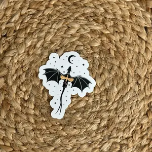 Onyx Storm Sticker Tairn Andarna Fourth Wing Iron Flame Dragons Kindle Accessories iron flame